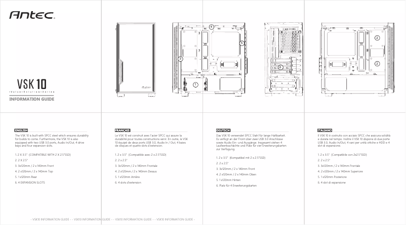 Image de la première page du manuel de l'appareil VSK10