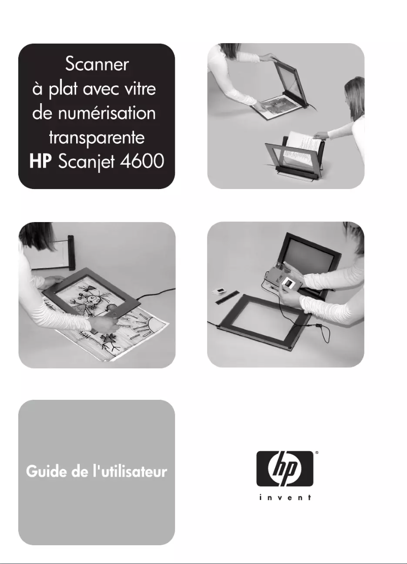 Image de la première page du manuel de l'appareil Scanjet 4600
