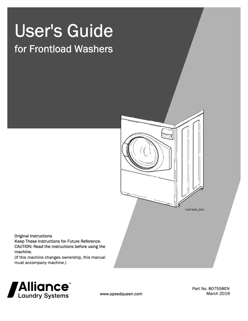 Image de la première page du manuel de l'appareil FF7008WN