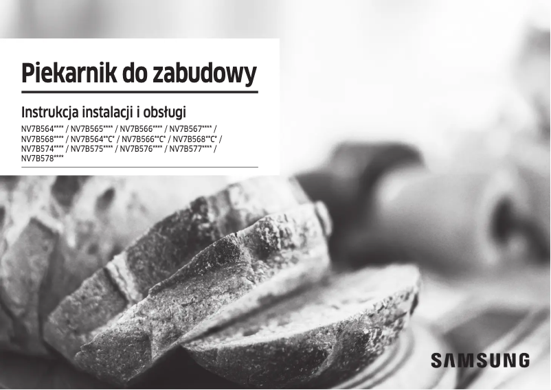 Image de la première page du manuel de l'appareil NV7B5785JAK