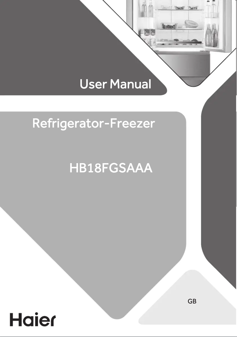 Page n°1 - Label énergétique Haier HB18FGSAAA
