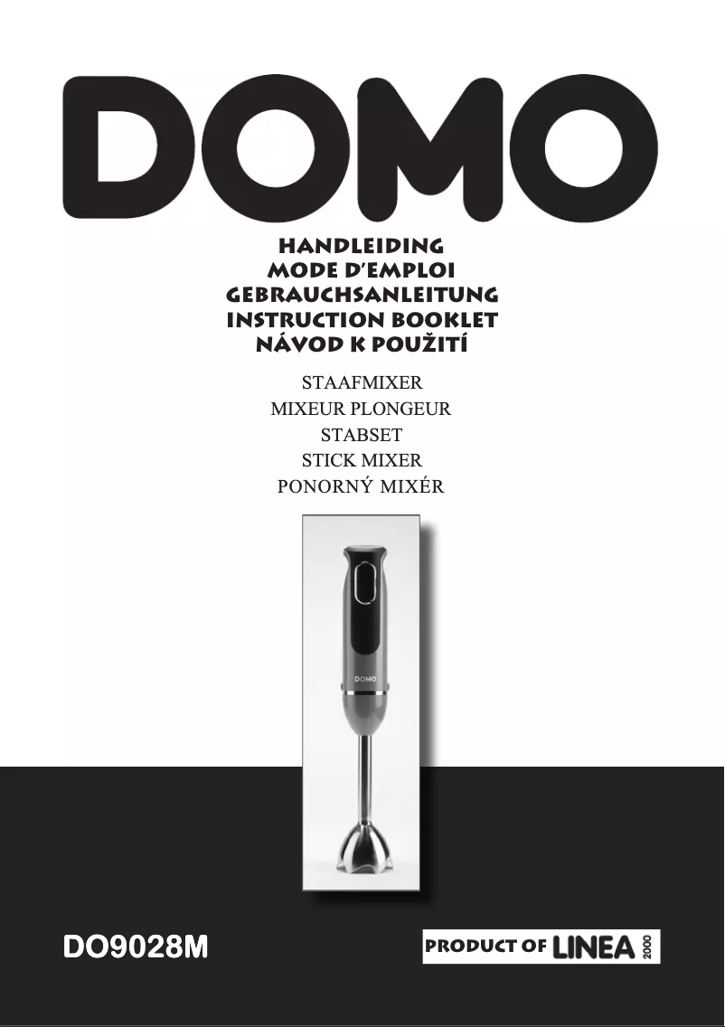 Page n°1 - Manuel utilisateur Domo DO9029M