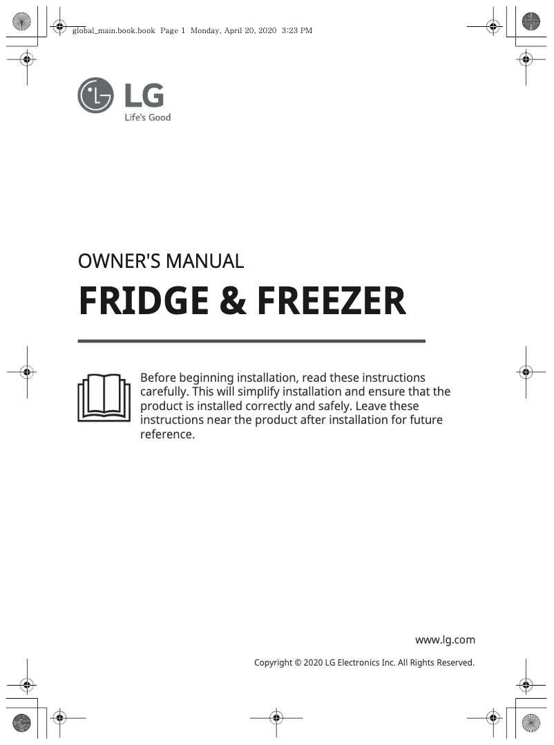 Image de la première page du manuel de l'appareil GC-H502HBHZ