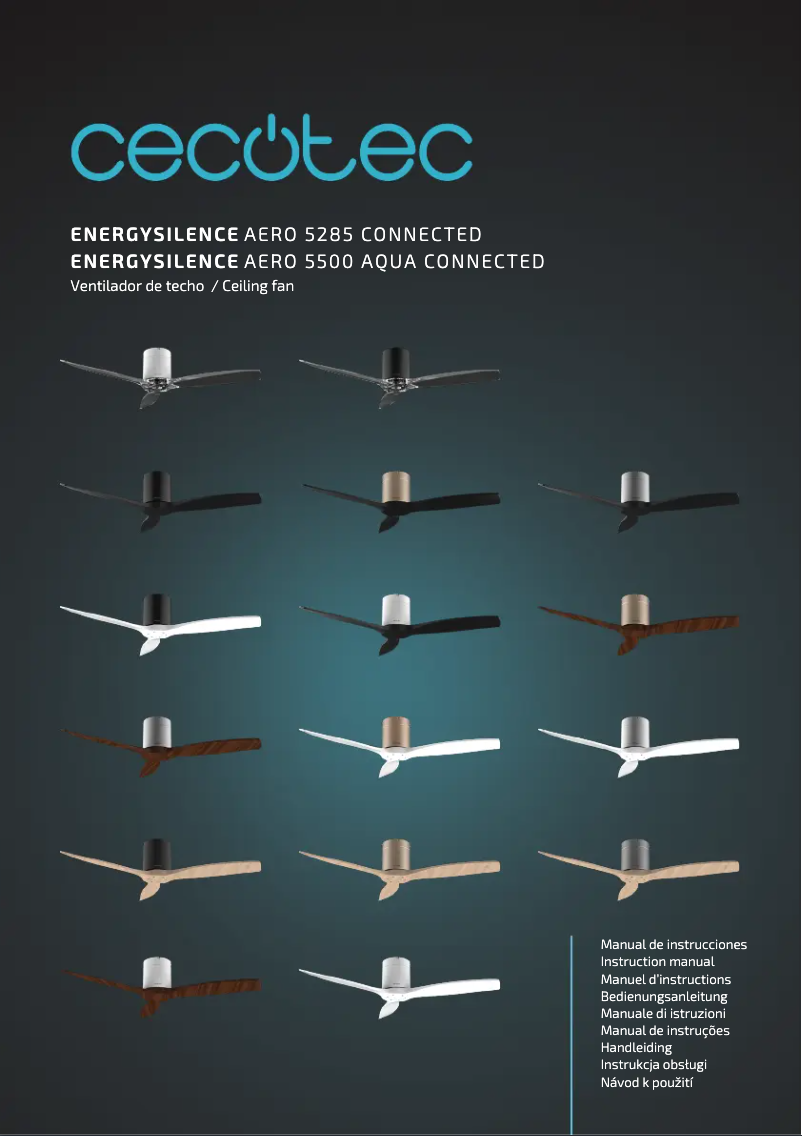 Page n°1 - Manuel utilisateur Cecotec EnergySilence 800 FoldAir Portable