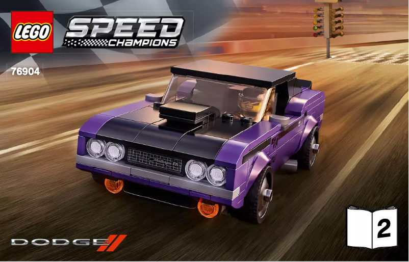 Page n°1 - Instructions / montage Lego Speed Champions 76904