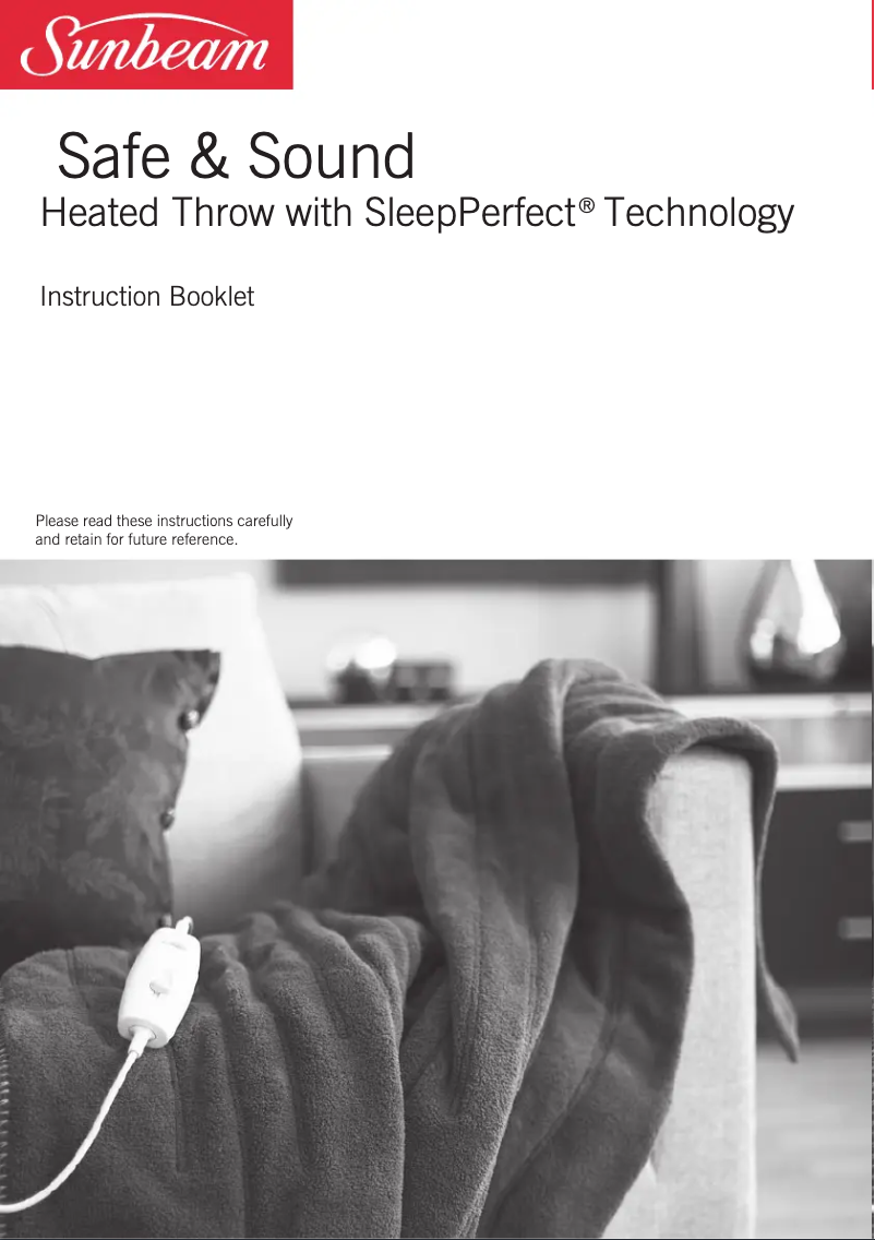 Image de la première page du manuel de l'appareil Safe & Sound BL3221