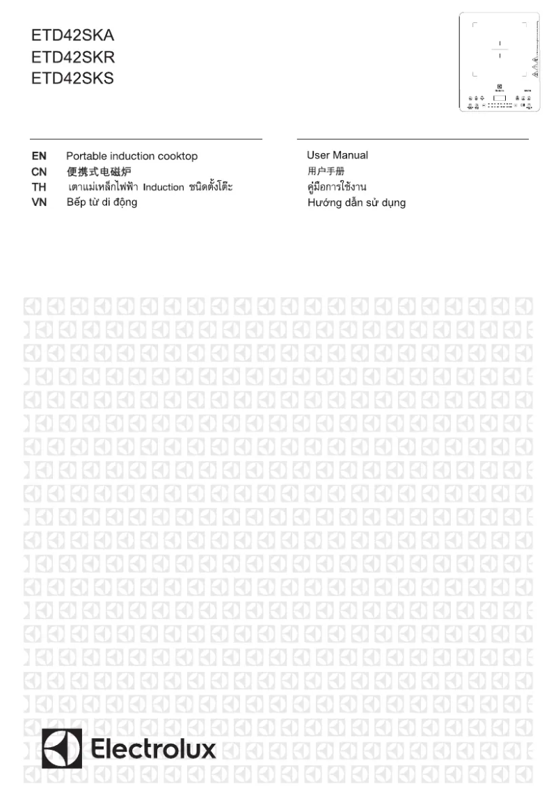 Page n°1 - Manuel utilisateur Electrolux ETD42SKS