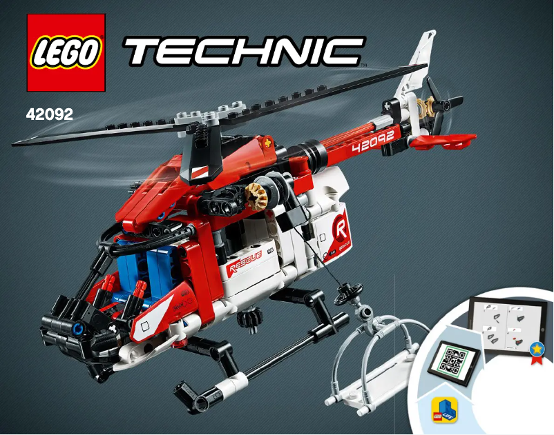 Page n°1 - Manuel utilisateur Lego Technic 42092