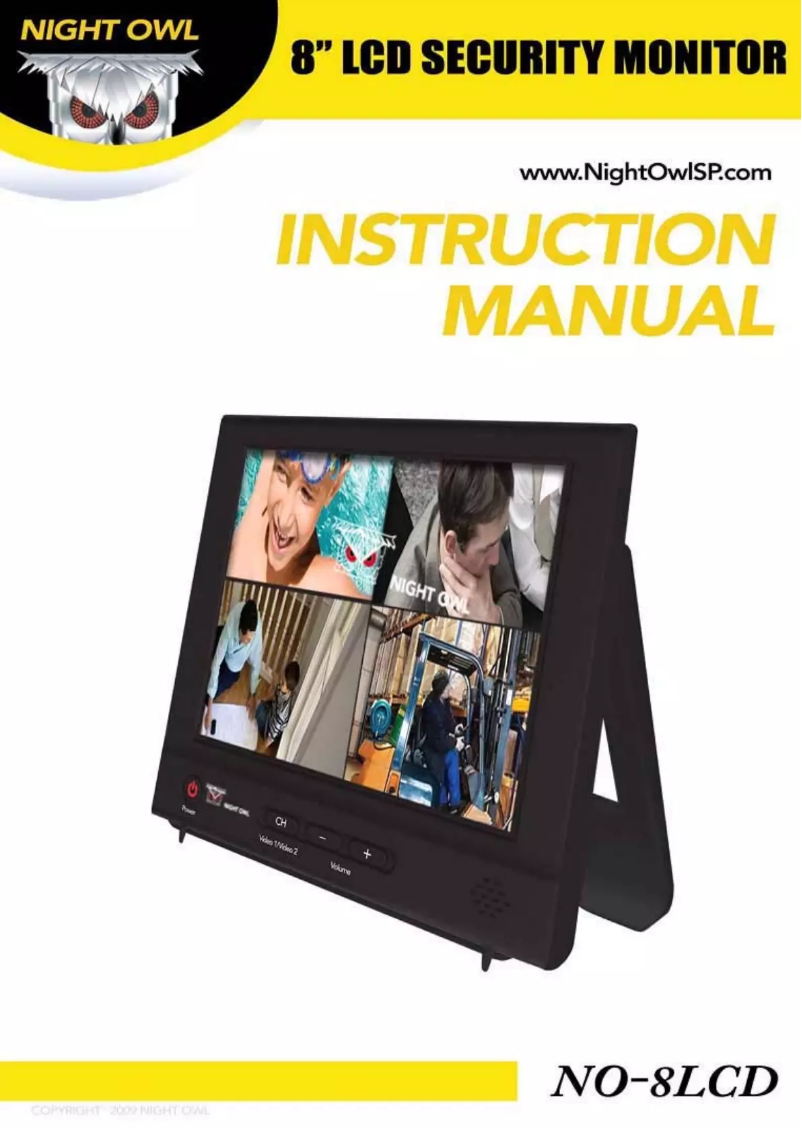 Image de la première page du manuel de l'appareil NO-8LCD