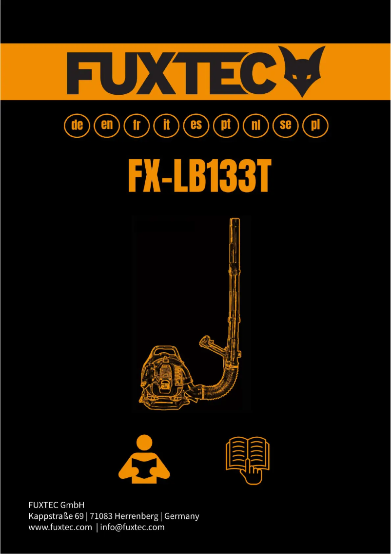 Image de la première page du manuel de l'appareil FX-LB133T