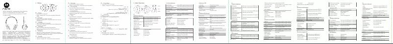 Page 1 de la notice Manuel utilisateur Motorola Squads 300