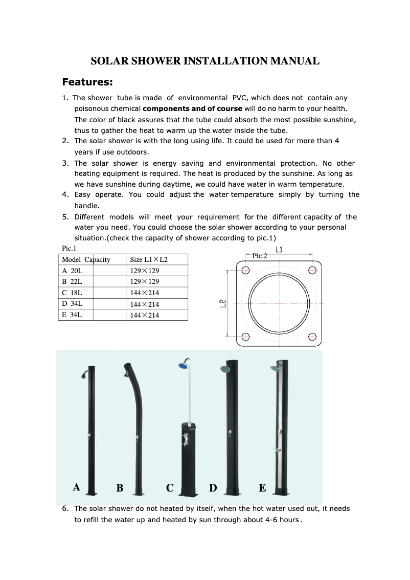 Page 1 de la notice Manuel utilisateur Gre 40664A