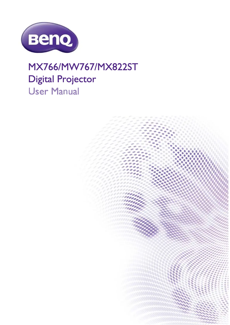Image de la première page du manuel de l'appareil MW767