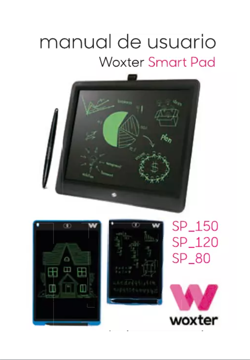 Page 1 de la notice Manuel utilisateur Woxter Smart Pad 120