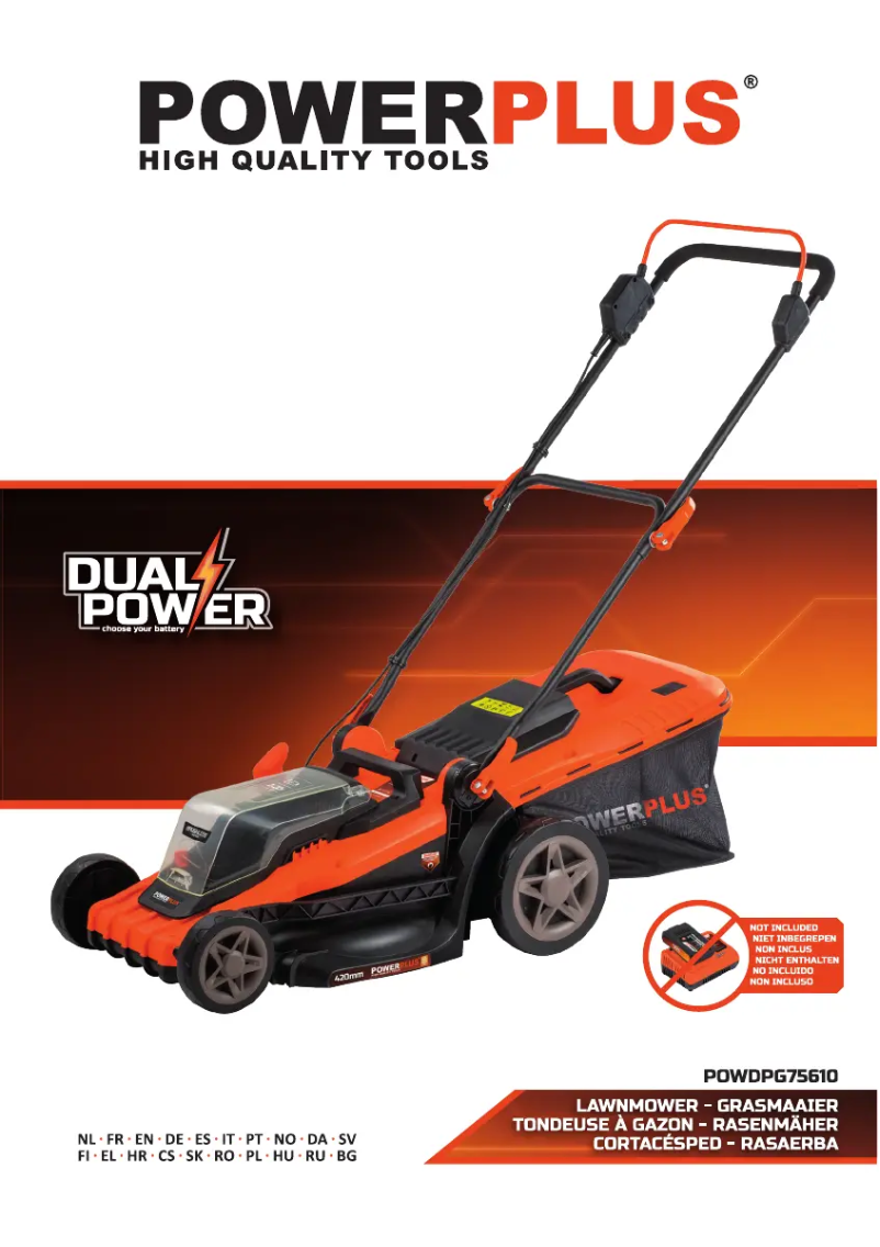 Página 1 del manual Manual de usuario PowerPlus POWDPG75610