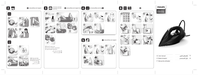 Page n°1 - Manuel utilisateur Philips 7000 Series DST7040