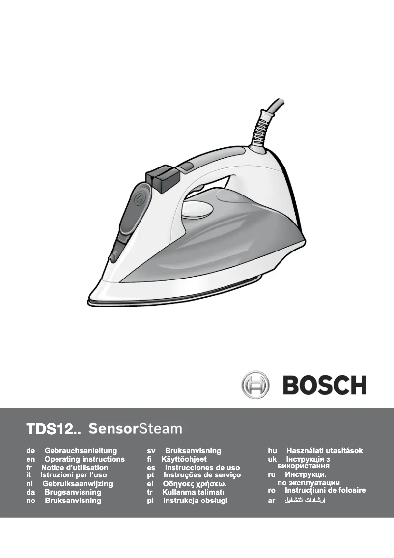Page 1 de la notice Manuel utilisateur Bosch Sportline TDS12SPORT