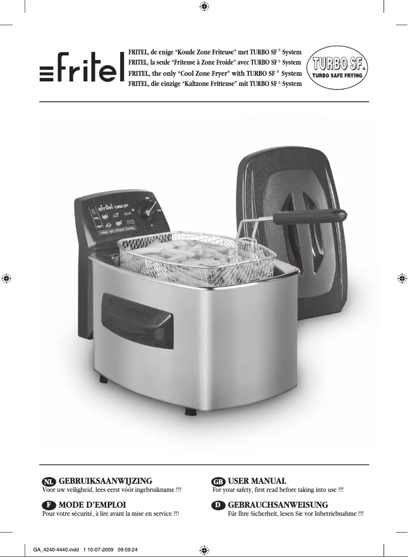 Image de la première page du manuel de l'appareil TSF 4440