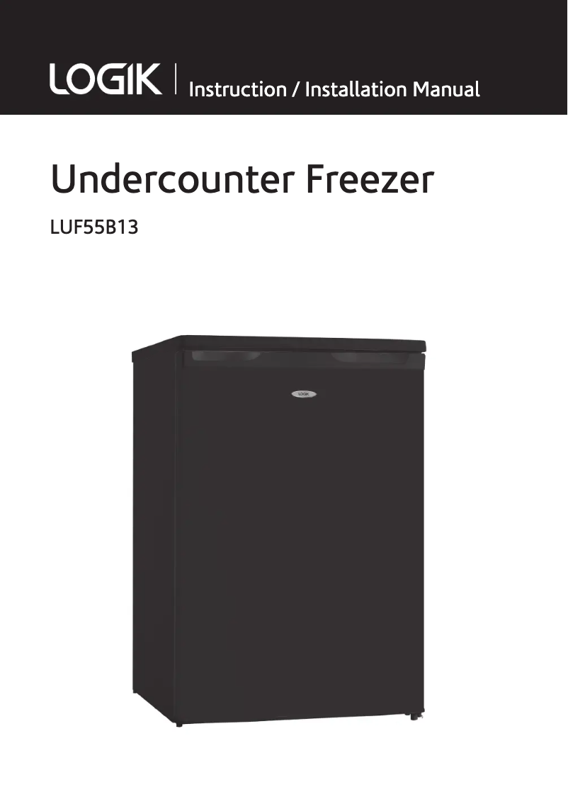 Página 1 del manual Manual de usuario Logik LUF55B13
