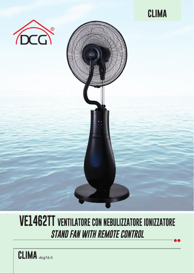 Página 1 del manual Manual de usuario DCG VE1462TT