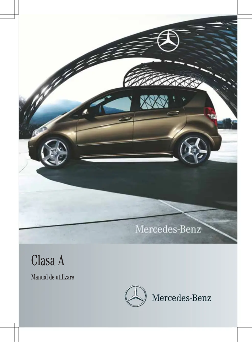 Page 1 de la notice Manuel utilisateur Mercedes-Benz A 160 (2010)