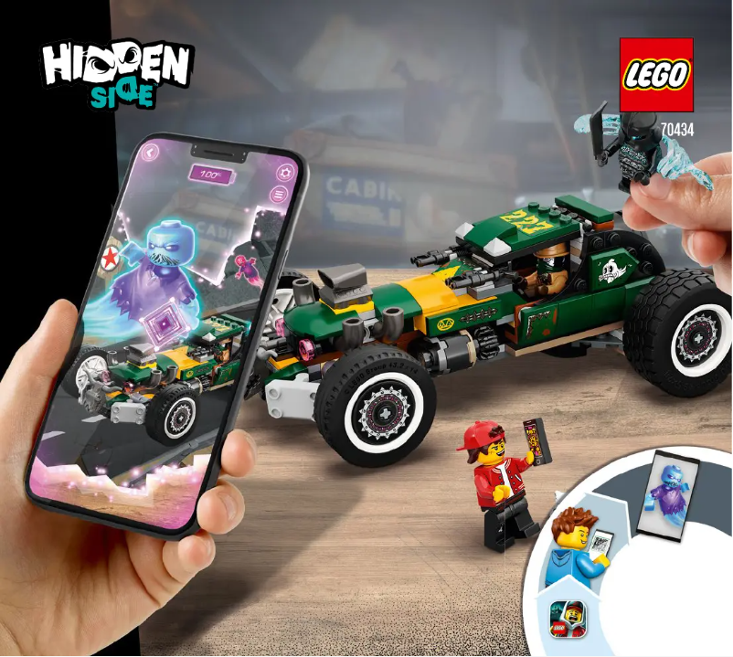 Page 1 de la notice Manuel utilisateur Lego Hidden Side 70434