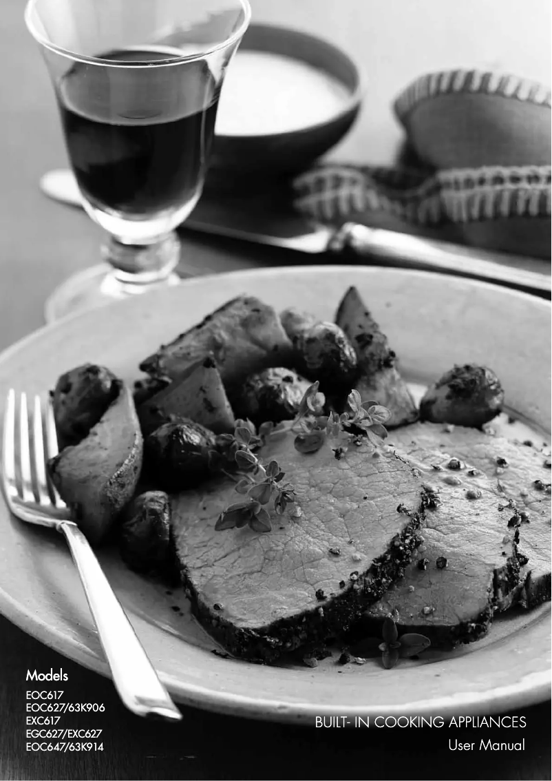 Page 1 de la notice Manuel utilisateur Chef EOC627S