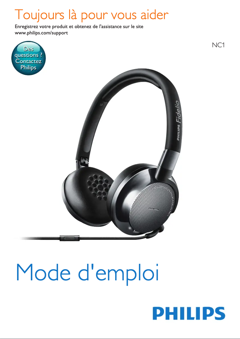 Image de la première page du manuel de l'appareil NC1