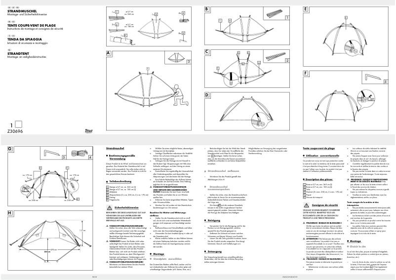 Image de la première page du manuel de l'appareil IAN 70639