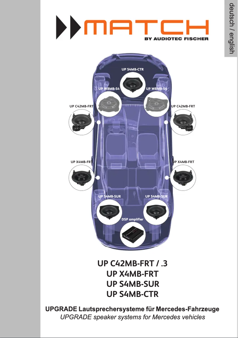 Page 1 de la notice Manuel utilisateur Match UP S4MB-CTR