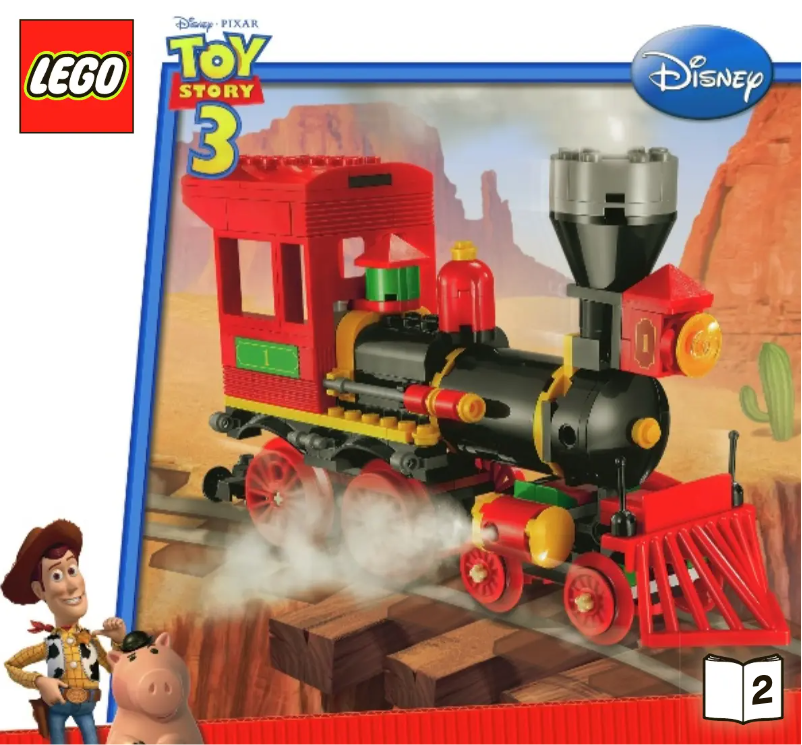 Page 1 de la notice Manuel utilisateur Lego Toy Story 7597