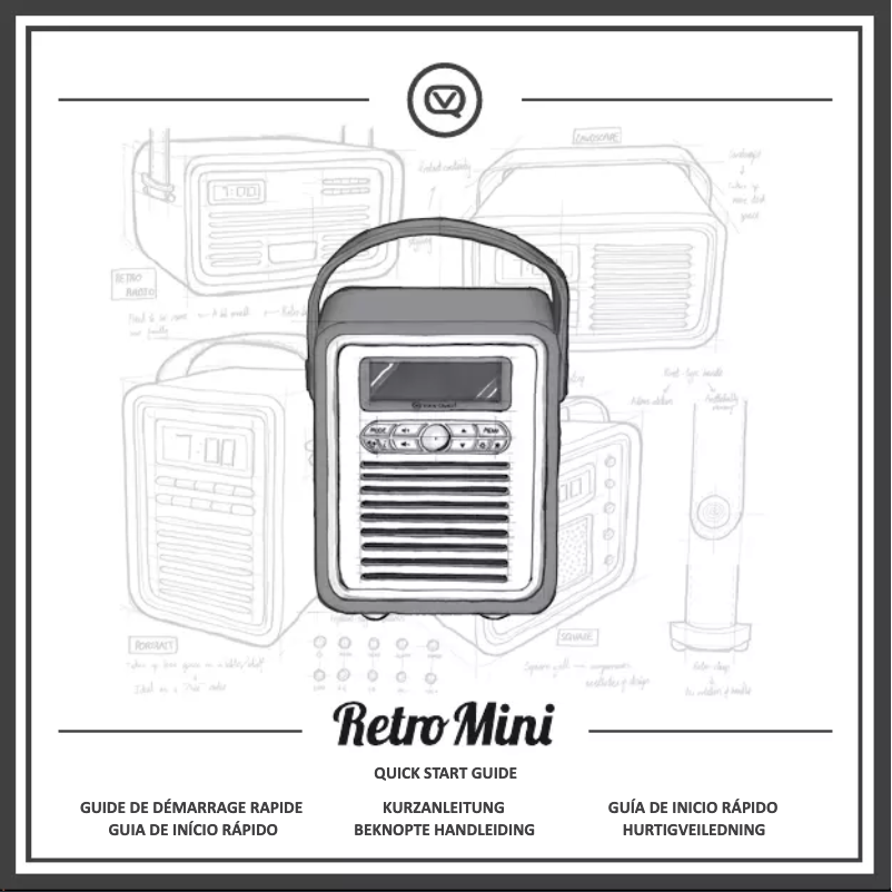 Page n°1 - Manuel utilisateur VQ Retro Mini
