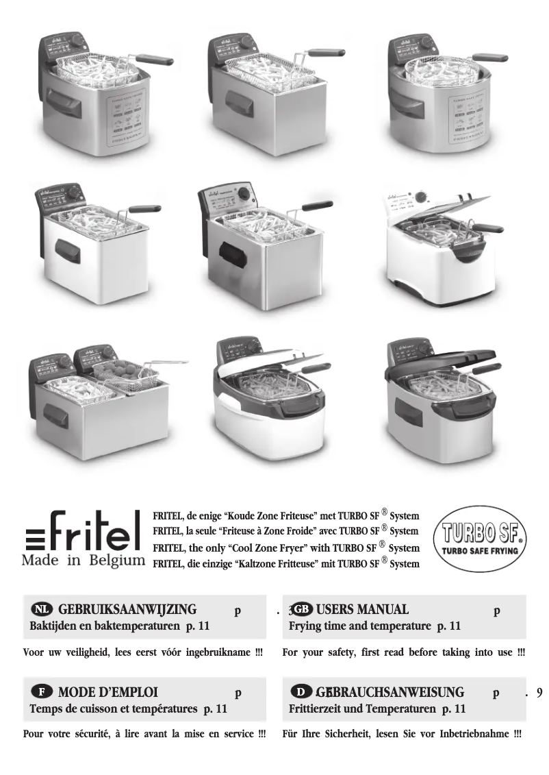 Image de la première page du manuel de l'appareil TSF 2150