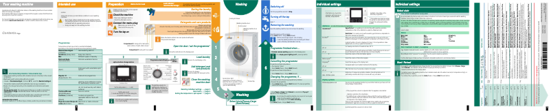 Page n°1 - Manuel utilisateur Bosch WAS 24740