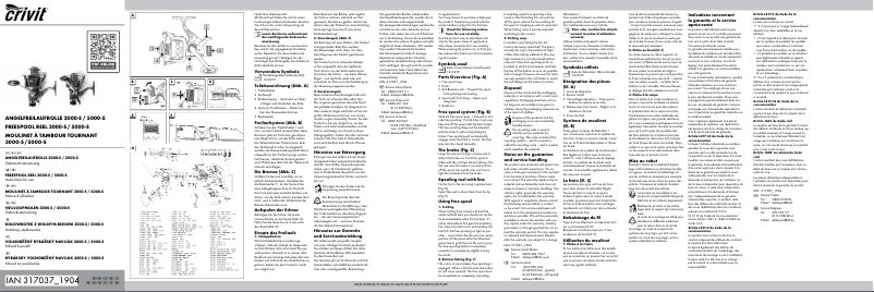 Página 1 del manual Manual de usuario Crivit IAN 317037