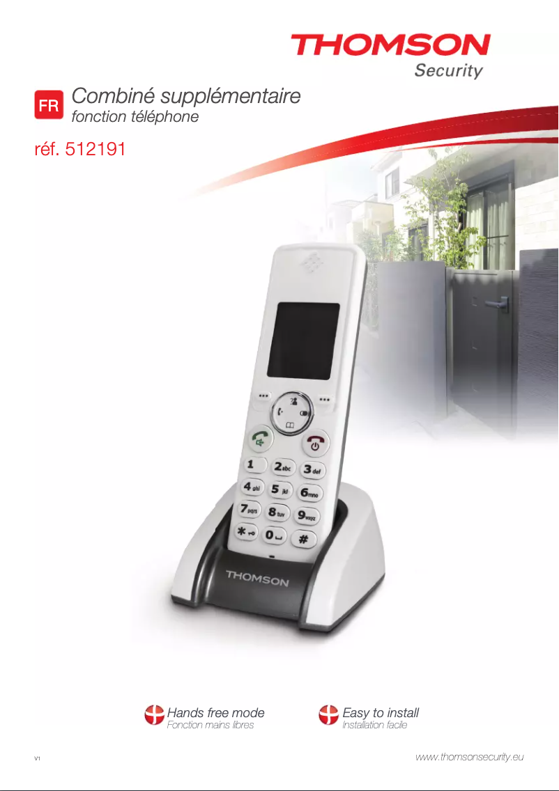 Imagen de la primera página del manual del dispositivo 512191