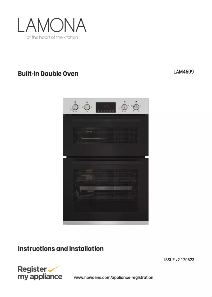 Page n°1 - Manuel utilisateur Lamona LAM4609