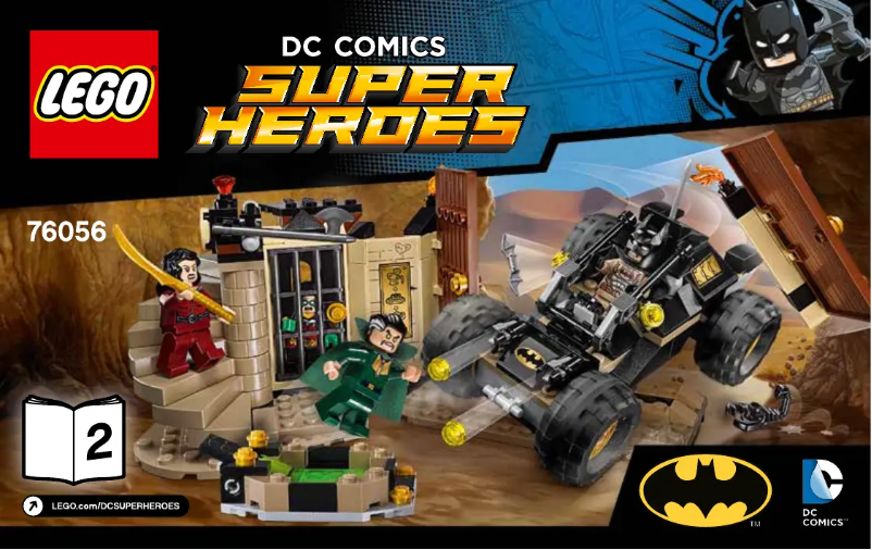 Page 1 de la notice Manuel utilisateur Lego DC Comics Super Heroes 76056