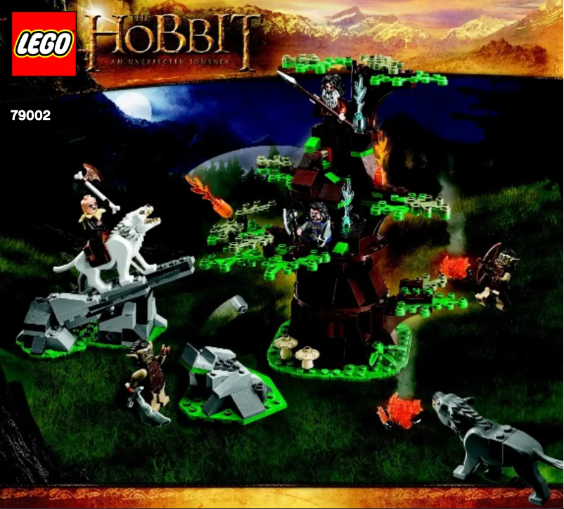 Página 1 del manual Manual de usuario Lego Lord Of The Rings 79002