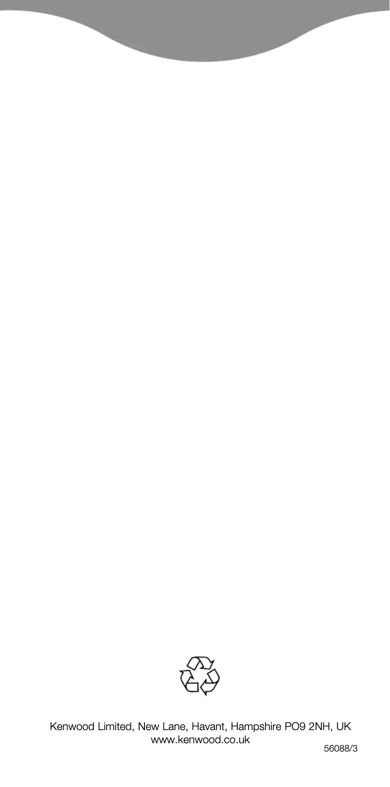 Page 1 de la notice Manuel utilisateur Kenwood CM485