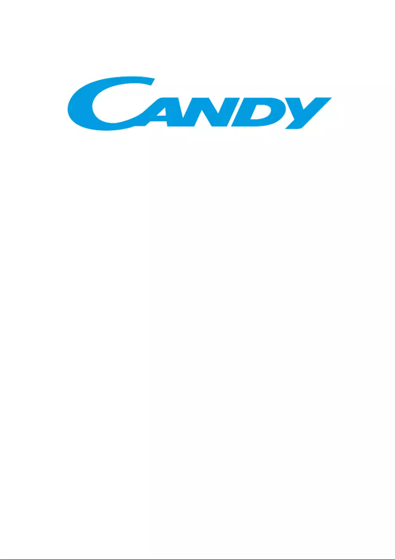 Page n°1 - Manuel utilisateur Candy 34004853