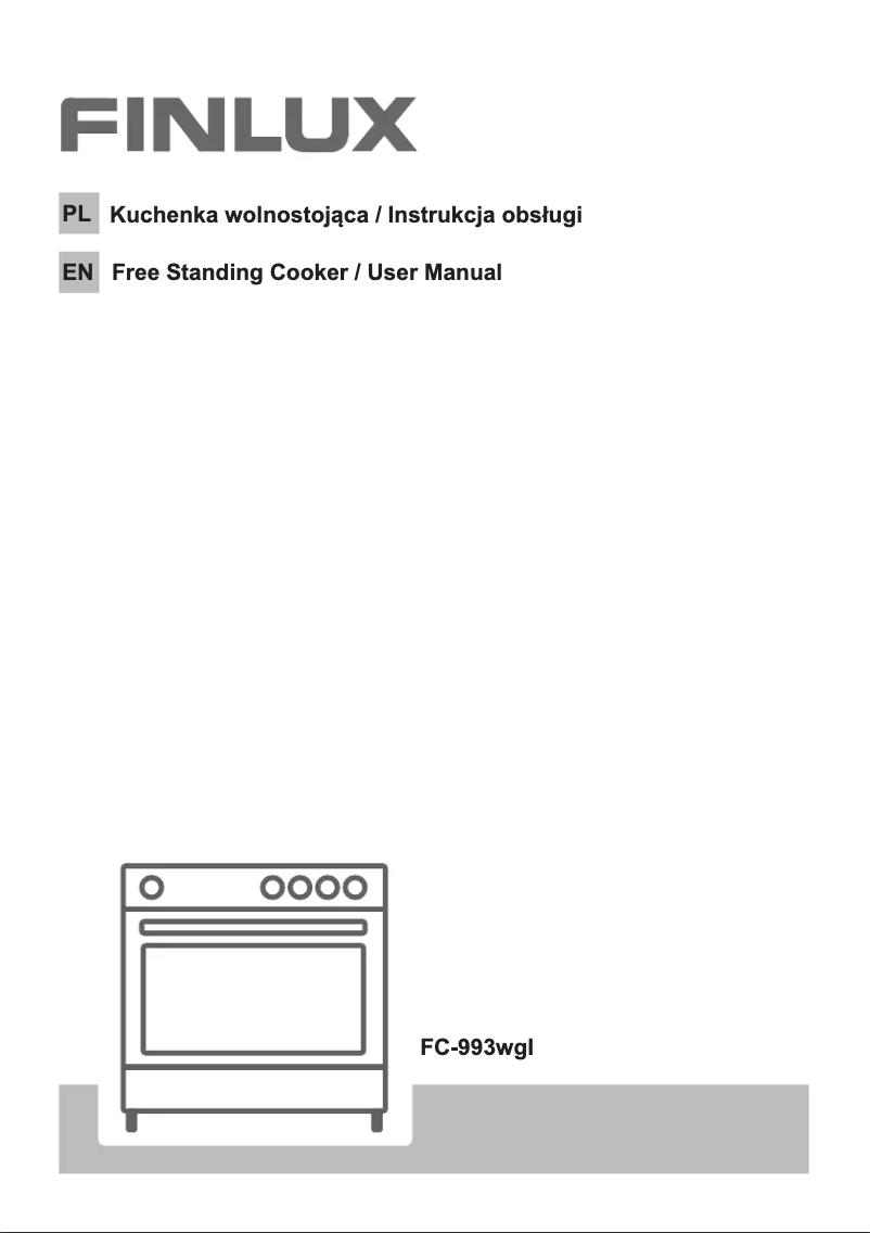Page n°1 - Manuel utilisateur Finlux FC-993WGI