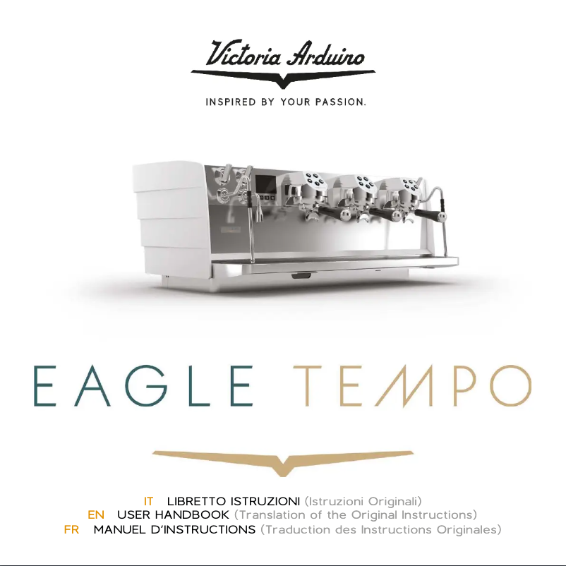 Page n°1 - Manuel utilisateur Victoria Arduino Eagle Tempo