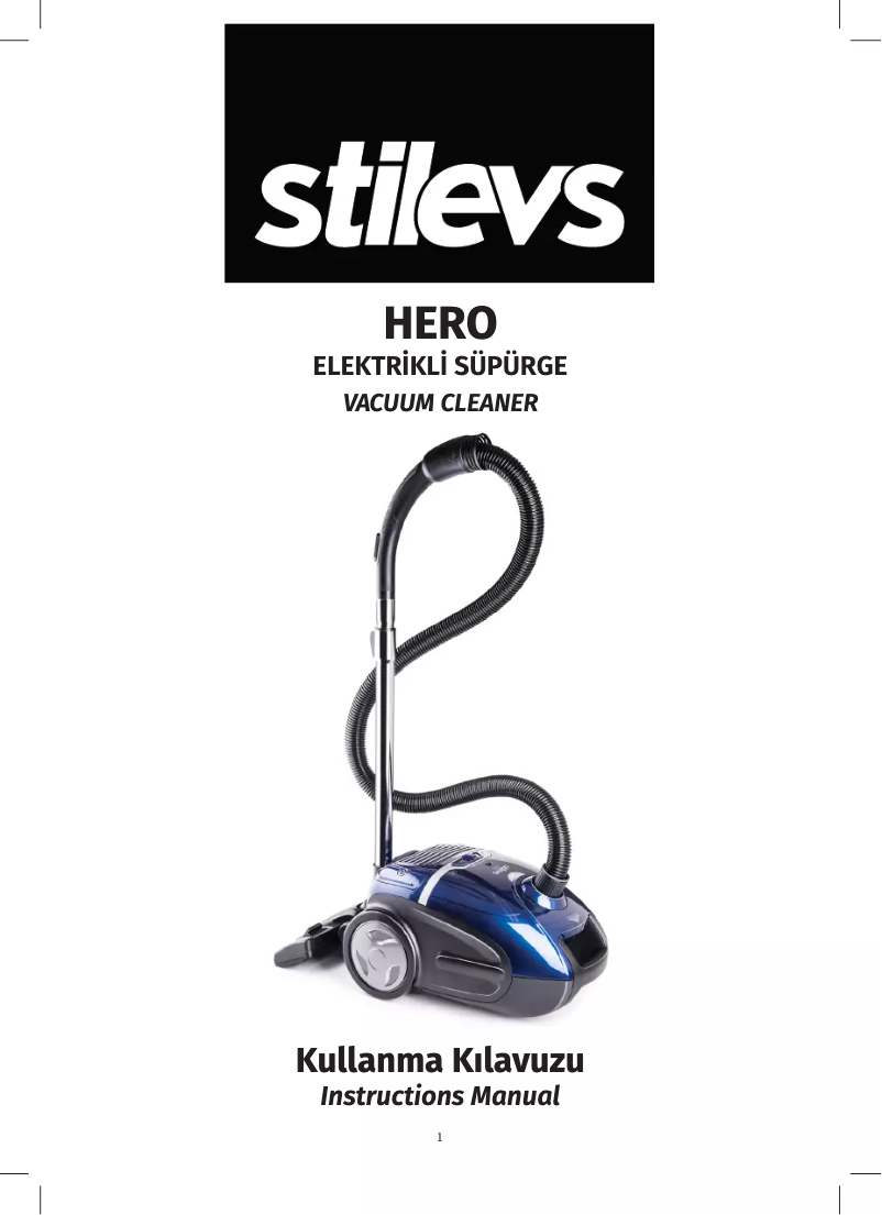 Página 1 del manual Manual de usuario Stilevs Hero