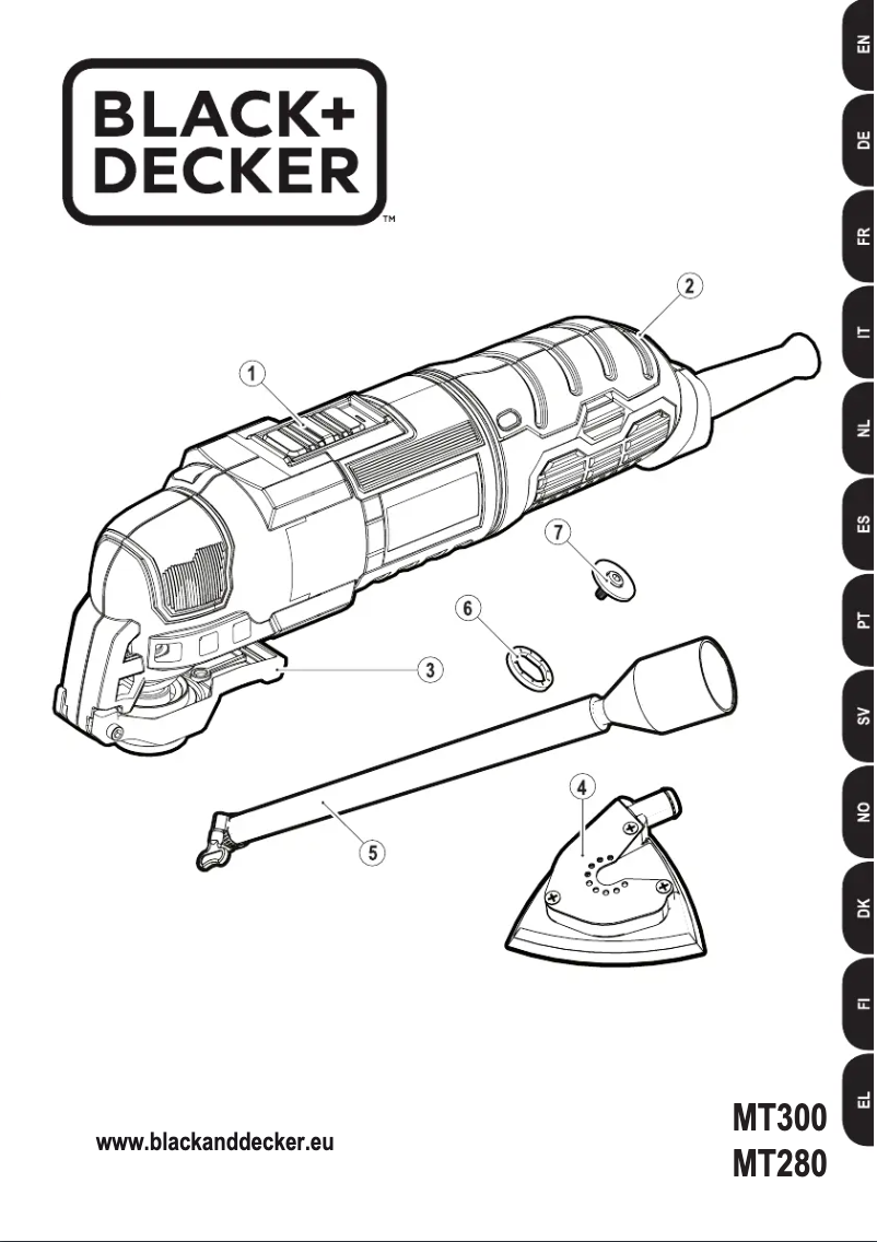 Image de la première page du manuel de l'appareil MT280