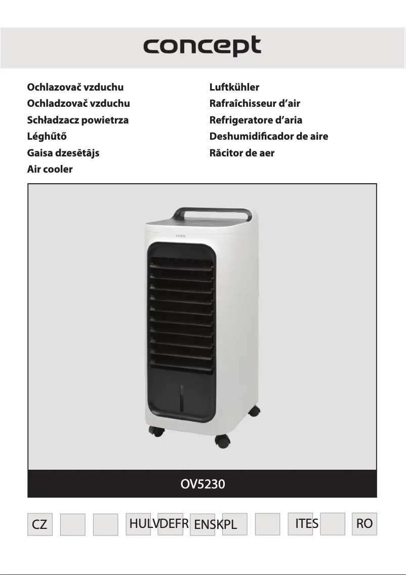 Page 1 de la notice Manuel utilisateur Concept OV5230