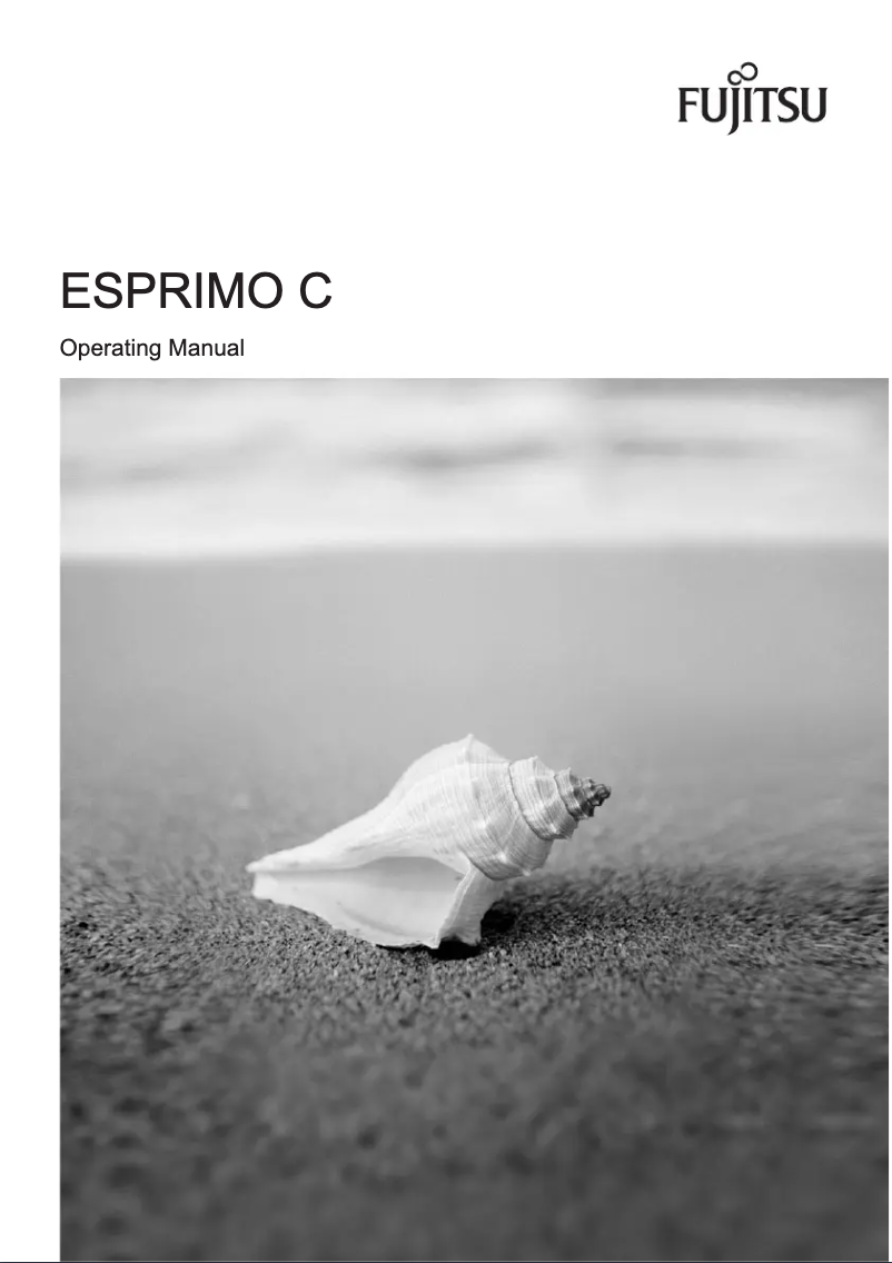 Page n°1 - Manuel utilisateur Fujitsu ESPRIMO C5730