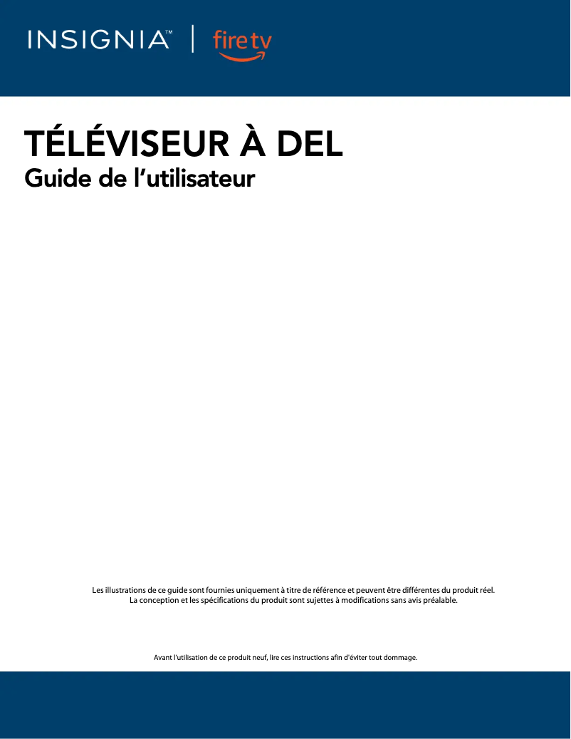 Página 1 del manual Manual de usuario Insignia NS-65F301NA23