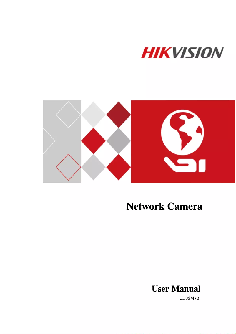 Page 1 de la notice Manuel utilisateur Hikvision DS-2CD6424FWD-40/E2