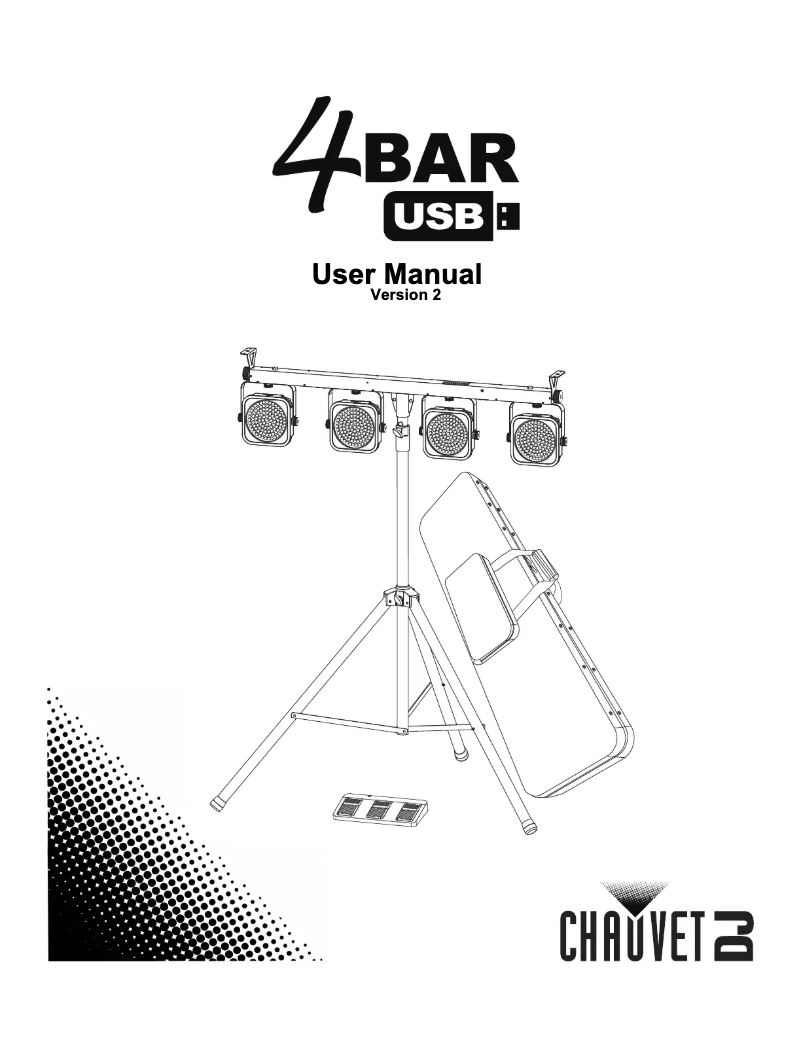 Imagen de la primera página del manual del dispositivo 4BAR USB